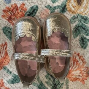 Carter's Shimmering Gold Dress Shoes